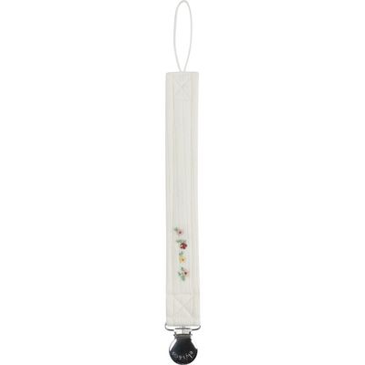 Ely's & Co. Ely's & Co. Floral Star Embroidered Collar Collection - Paci Clip