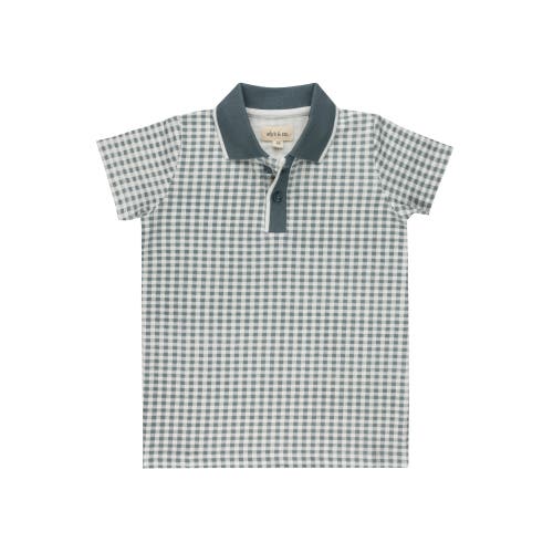 Ely's & Co. Ely's & Co. Gingham Owl Collection - Boys Polo