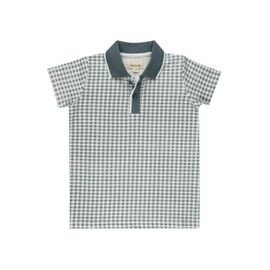 Ely's & Co. Ely's & Co. Gingham Owl Collection - Boys Polo