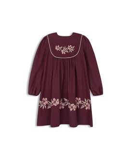 Ely's & Co. Ely's & Co. Girls' Stitch Embroidered Wool Collection Dress- Little Kid, Big Kid