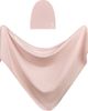 Ely's & Co. Ely's & Co. Jersey Swaddle and Hat Gift Set - 1