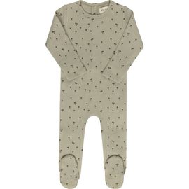 Ely's & Co. Ely's & Co. Printed Palm Trees Collection - Baby Boy Footie