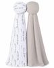 Ely's & Co. Ely's & Co. Unisex Cotton Muslin Swaddle Blanket 2 Pack - 1