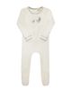 Ely's & Co. Ely's & Co. Unisex Cross Stitch Duckling Collection Footie + Beanie - 2