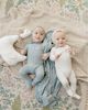 Ely's & Co. Ely's & Co. Unisex Cross Stitch Duckling Collection Footie + Beanie - 4