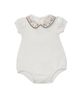 Ely's & Co. Ely's & Co. Unisex Embroidered Collar Collection Romper - 1