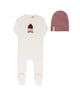Ely's & Co. Ely's & Co. Unisex French Terry Autumn Kids Collection Footie and Beanie - 1