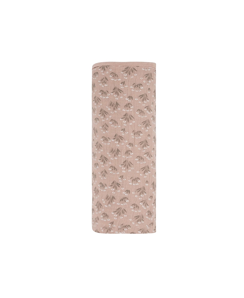 Ely's & Co. Ely's & Co. Unisex French Terry Blooms Collection Muslin Swaddle