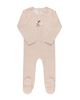 Ely's & Co. Ely's & Co. Unisex Gingham Owl Collection Footie + Beanie - 3