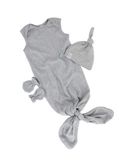 Ely's & Co. Ely's & Co. Unisex Knotted Wearable Blanket & Knot Hat Set with Matching Mittens