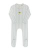 Ely's & Co. Ely's & Co. Unisex Lemon Peach Collection Footie + Beanie - 2