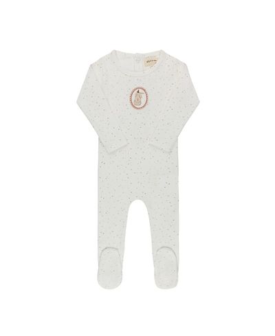 Ely's & Co. Ely's & Co. Unisex Speckled Bunny Collection Footie