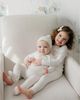 Ely's & Co. Ely's & Co. Unisex Speckled Bunny Collection Footie - 3