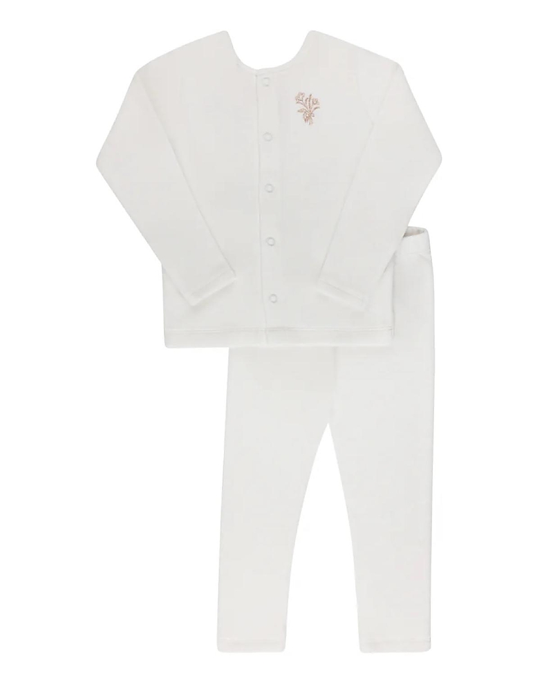 Ely's & Co. Ely's & Co. Unisex Velour Center Floral Collection Lounge Set