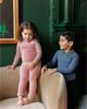 Ely's & Co. Ely's & Co. Unisex Velour Plaid Bear Collection Overalls and Turtleneck - 2