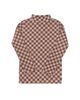 Ely's & Co. Ely's & Co. Unisex Velour Plaid Bear Collection Overalls and Turtleneck - 4