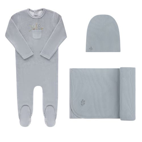Ely's & Co. Ely's & Co. Velour Pocket Full of Flowers Collection - Take Me Home Set