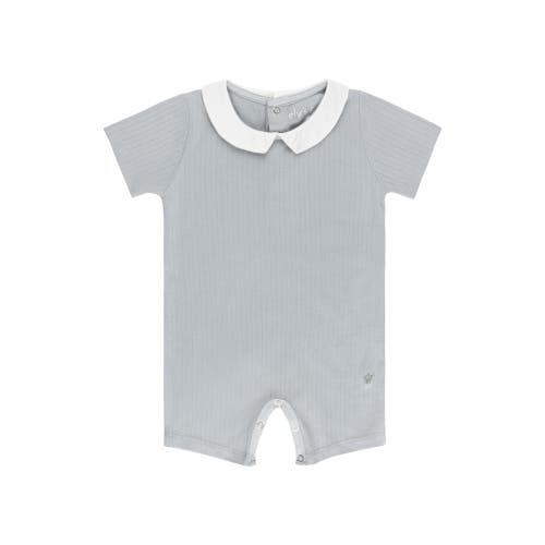Ely's & Co. Ely's & Co. Wide Rib Cotton - Rosebud Collection- Boy Romper