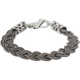 Emanuele Bicocchi Emanuele Bicocchi Flat Braided Bracelet