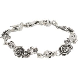 Emanuele Bicocchi Emanuele Bicocchi Rose & Skull Bracelet
