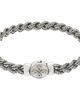Emanuele Bicocchi Emanuele Bicocchi Small Diamond-Cut Flat Braided Bracelet - 1