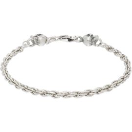 Emanuele Bicocchi Emanuele Bicocchi SSENSE Exclusive Skull Bracelet