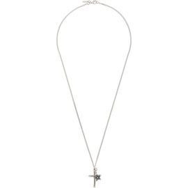 Emanuele Bicocchi Emanuele Bicocchi Stella & Cross Pendant Necklace