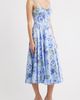 Emerald Sundae Emerald Sundae Print Tie Back Midi Dress - 3