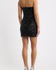 Emerald Sundae Emerald Sundae Sequined Feather Trim Strapless Minidress - 2