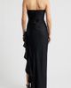 Emerald Sundae Emerald Sundae Shirred Ruffle Strapless Gown - 2