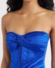 Emerald Sundae Emerald Sundae Twist Strapless Satin Minidress - 4