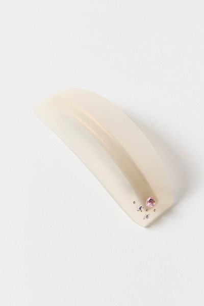 Emi Jay Emi Jay Ponytail Barrette in Ivory, Women's at Urban Outfitters