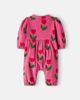 Emile et Ida Emile et Ida Baby floral cotton corduroy onesie - 2