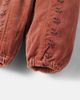 Emile et Ida Emile et Ida Baby floral embroidered cotton velvet pants - 3