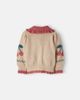 Emile et Ida Emile et Ida Baby intarsia ruffled cardigan - 2
