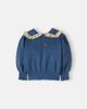 Emile et Ida Emile et Ida Baby ruffled cotton jacquard sweater - 2