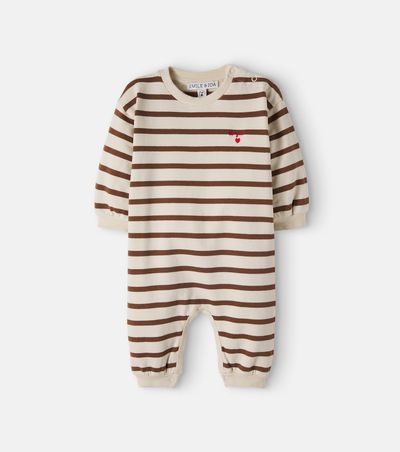 Emile et Ida Emile et Ida Baby striped cotton onesie