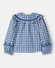 Emile et Ida Emile et Ida Bow-detail checked cotton shirt - 2
