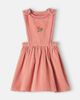 Emile et Ida Emile et Ida Embroidered cotton velvet dress - 1