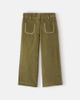 Emile et Ida Emile et Ida Embroidered cotton velvet pants - 1