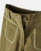 Emile et Ida Emile et Ida Embroidered cotton velvet pants - 3