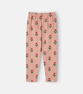 Emile et Ida Emile et Ida Floral cotton-blend leggings