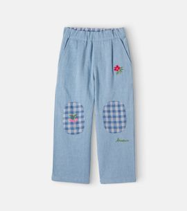 Emile et Ida Emile et Ida Floral embroidered jeans