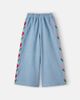Emile et Ida Emile et Ida Floral embroidered wide-leg jeans - 1