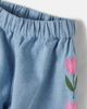 Emile et Ida Emile et Ida Floral embroidered wide-leg jeans - 3