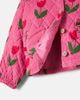 Emile et Ida Emile et Ida Floral quilted ruffled cotton corduroy jacket - 3