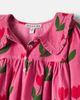 Emile et Ida Emile et Ida Floral ruffled cotton corduroy dress - 3