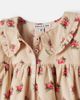 Emile et Ida Emile et Ida Floral ruffled cotton dress - 3