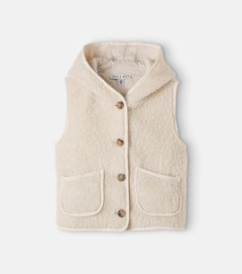 Emile et Ida Emile et Ida Hooded teddy vest