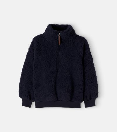 Emile et Ida Emile et Ida Teddy half-zip sweater